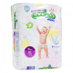 Подгузники 18 шт. Ecoboo 12-17 кг р.  XL