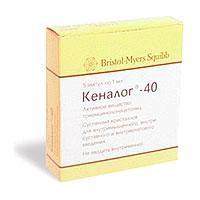 Кеналог сусп. д/ин. 40 мг/мл 1 мл 5 шт.