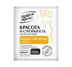 Каша 40 г 1 шт. Худеем за неделю Абрикос овсяная с витаминами и микроэлементами