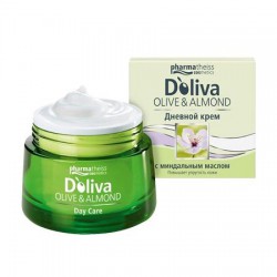 Крем для лица D'oliva дневной с миндальным маслом 50 мл
