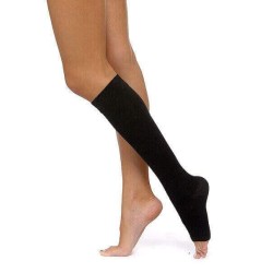 Чулок компрессионный кругловязаный до колена 1 класс компрессии с открытым мыском р. 5