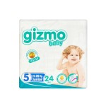 Подгузники детские, Gizmo (Гизмо) 11-25 кг р. 5 24 шт