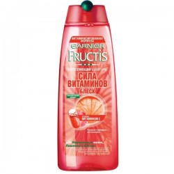 Шампунь Garnier Фруктис Сила Витаминов Блеск для нормальных волос,лишенных блеска 400 мл