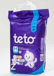 Подгузники Te-To нежные 60 шт.