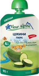 Пюре Fleur Alpine цукини с 4 мес 90 г