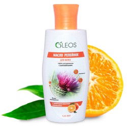 Масло репейное Олеос с эфирными маслами апельсина 125 мл