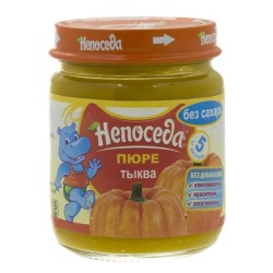 Пюре Непоседа тыква без сахара с 5 мес 100 г