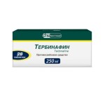 Тербинафин, таблетки 250 мг 28 шт