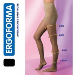 Колготки антиварикозные Ergoforma 2 класс компрессии 23-32 мм р. 2