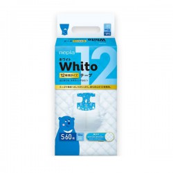 Подгузники 60 шт. Nepia Whito 12 часов 4-8 кг р. S