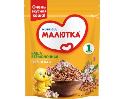 Каша безмолочная Малютка гречневая с 4 мес 200 г