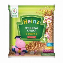 Каша безмолочная Heinz гречневая с омега-3 с 4 мес 30 г