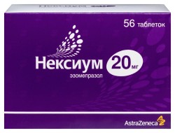 Нексиум табл. п/о 20 мг 56 шт.