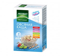 Каша 40 г 7 шт. Худеем за неделю Ассорти овсяная