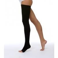 Чулок компрессионный кругловязаный до бедра 1 класс компрессии с открытым мыском р. 1