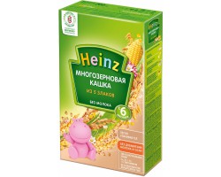 Каша безмолочная Heinz многозерновая из 5 злаков с 6 мес 200 г