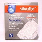 Повязка, Silkofix (Силкофикс) р. 8.25смх6см №5 первая помощь на нетканой основе