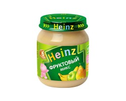 Пюре Heinz фруктовый микс без сахара с 6 мес 1 шт. 120 г