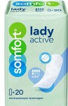 Прокладки урологические для женщин, Somfort (Сомфорт) 20 шт Леди актив экстра