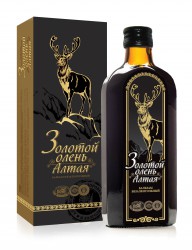 Бальзам Золотой олень Алтая пантовый на кедровом орехе 100 мл