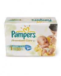 Подгузники 22 шт. Pampers премиум кеа мини 3-6 кг